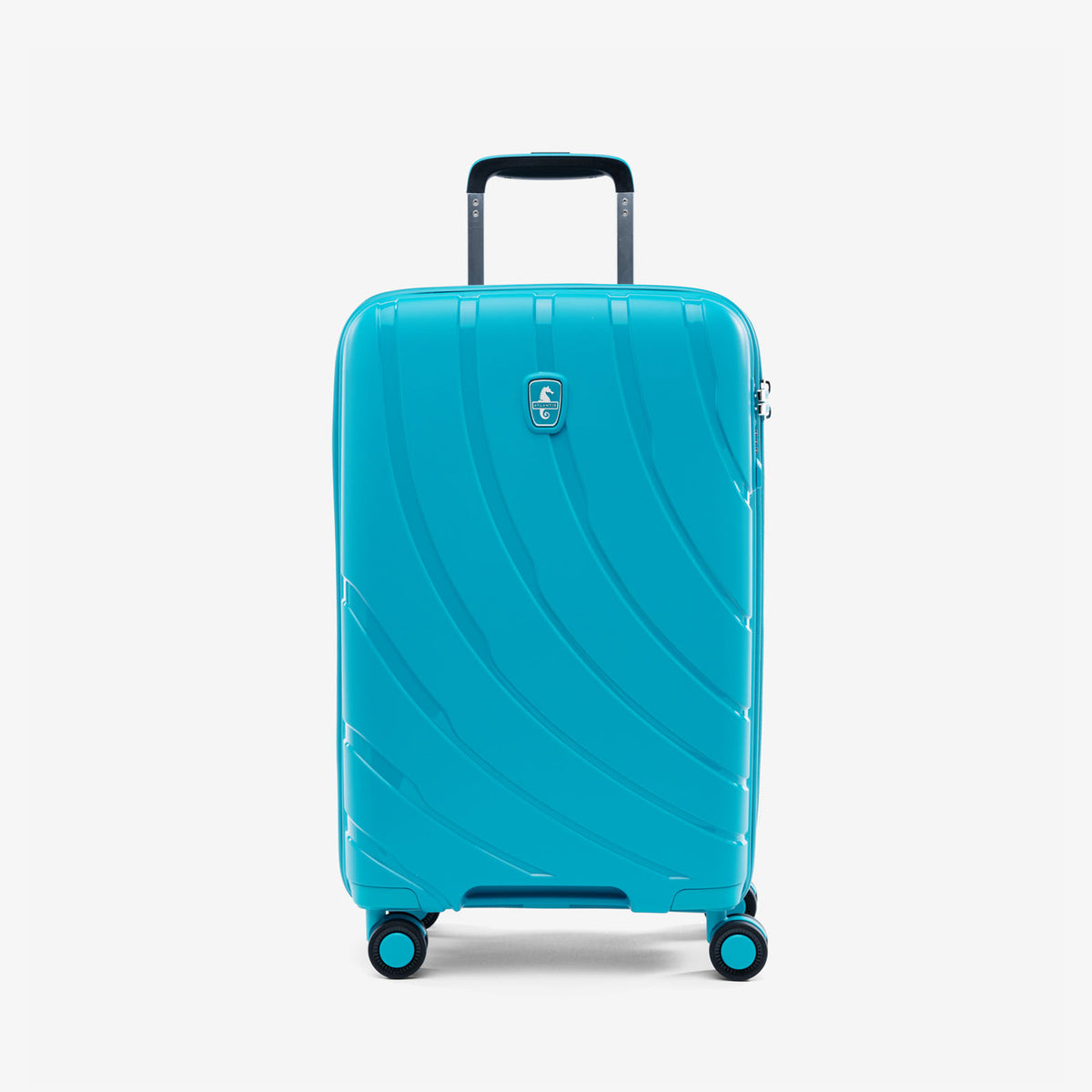 Carry on Expandable Spinner Surf Teal Family Luggage Atlantic Luggage