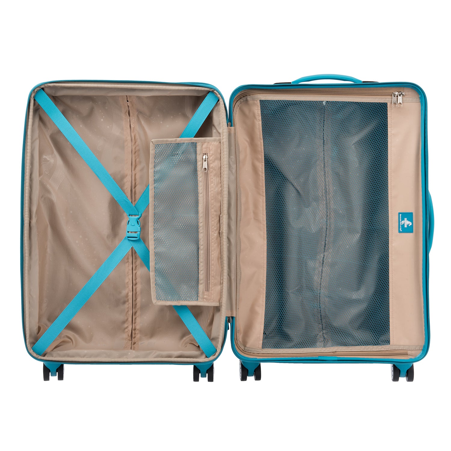 Atlantic Ultra Lite 4 24 Check In Hardside Spinner Turquoise Atlantic Luggage